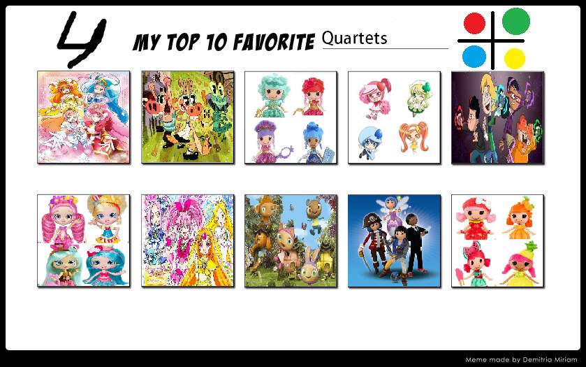 Isabelle's Blog world of toy Top 10 My Favorite Quartets