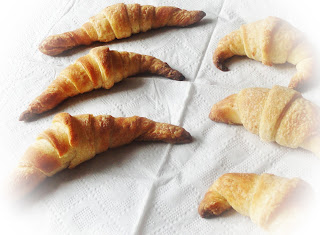 piccoli croissant al pecorino