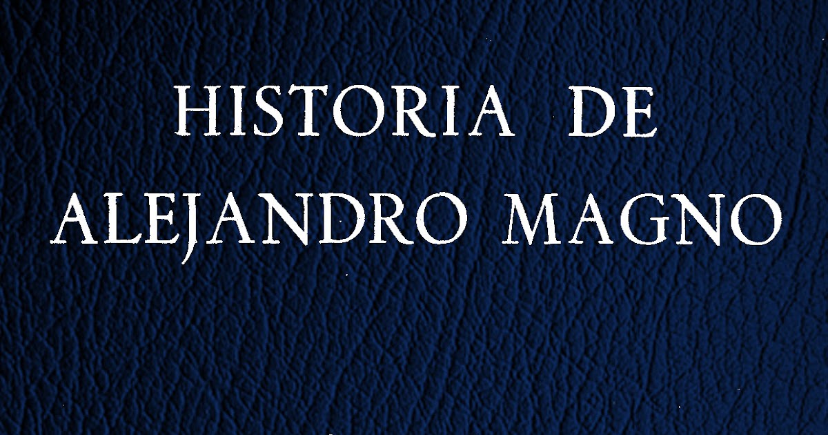Proyecto Gredos 096. QUINTO CURCIO RUFO "Historia de Alejandro Magno"