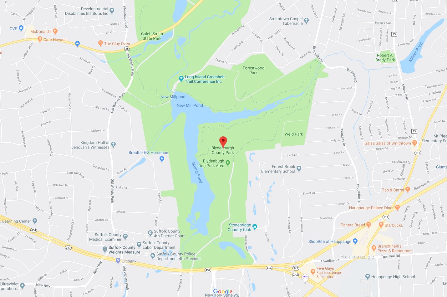 Blydenburgh County Park Map A Mike Who Likes To Hike