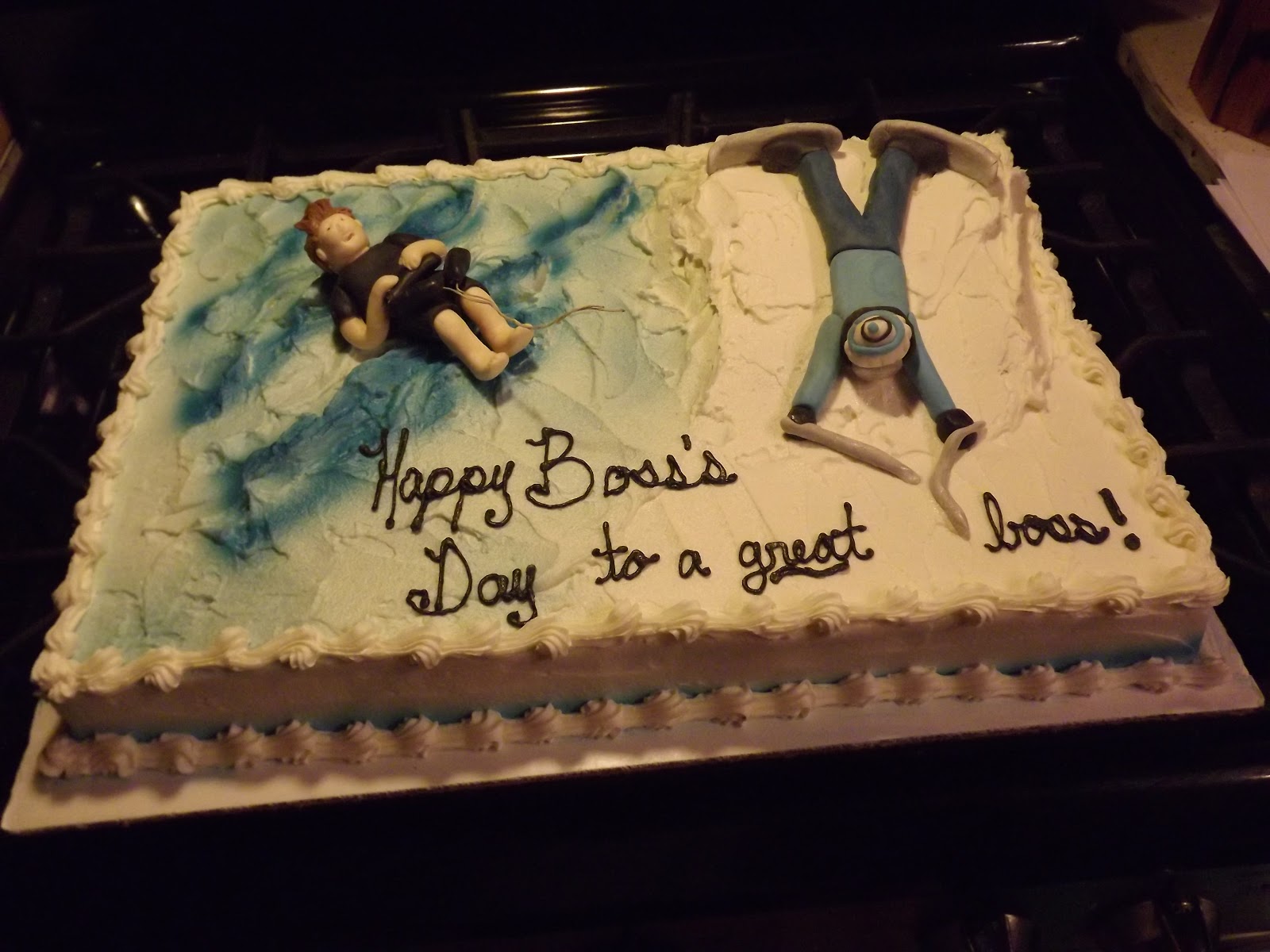 The Crafty Couple Boss Day Cake
