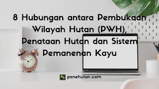8 Hubungan antara Pembukaan Wilayah Hutan (PWH), Penataan Hutan dan Sistem Pemanenan Kayu 8 Hubungan antara Pembukaan Wilayah Hutan (PWH), Penataan Hutan dan Sistem Pemanenan Kayu