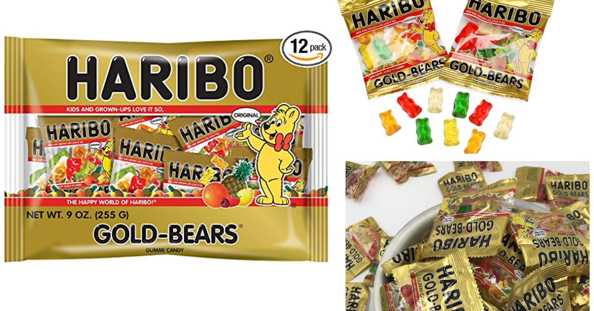 haribo gold bears mini bags