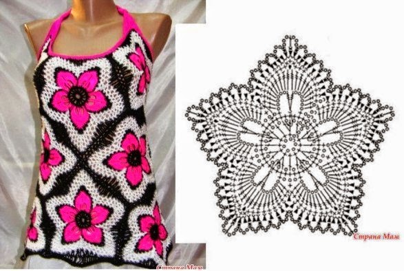Patrones crochet de 3 bellos tops