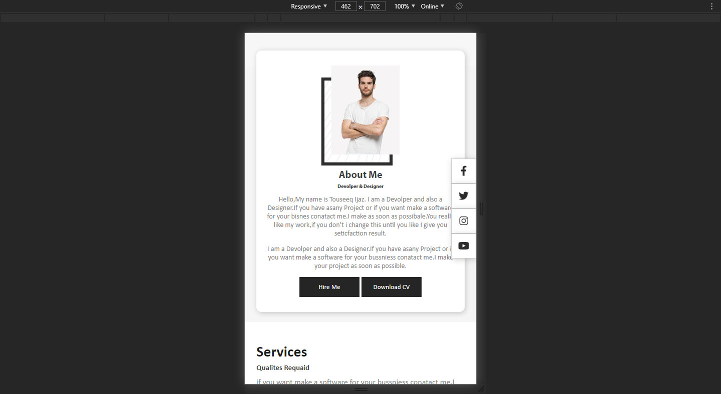 How To Create A Complete Personal Portfolio Website Using HTML