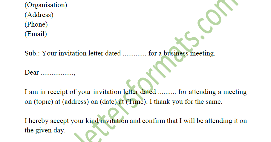 how to respond to a dinner invitation