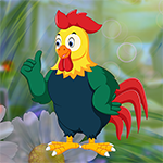 Play Games4King -  G4K Pretty Friendly Chicken Escape Game