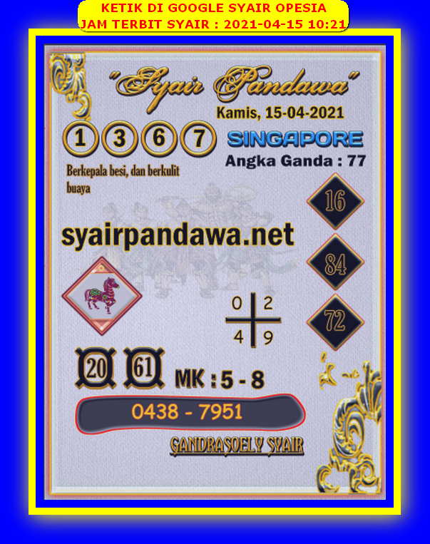 PREDIKSI SGP YOHII