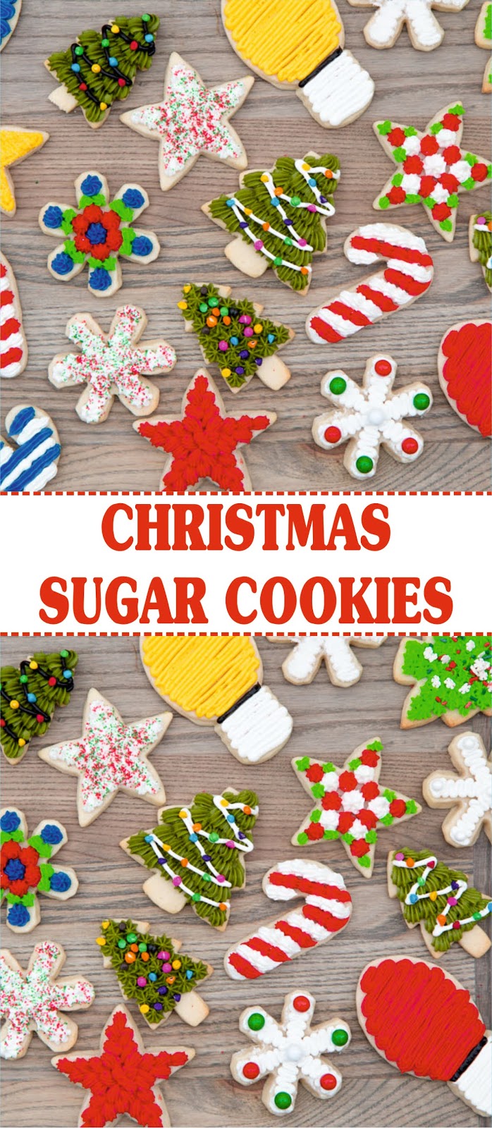 CHRISTMAS SUGAR COOKIES - Foodahead.com