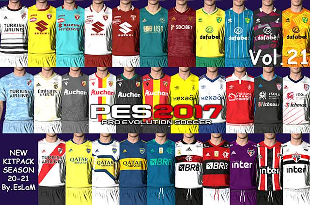 New Kitpack Season 2020 2021 V21 Aio Pes 2017 Pes Free Download