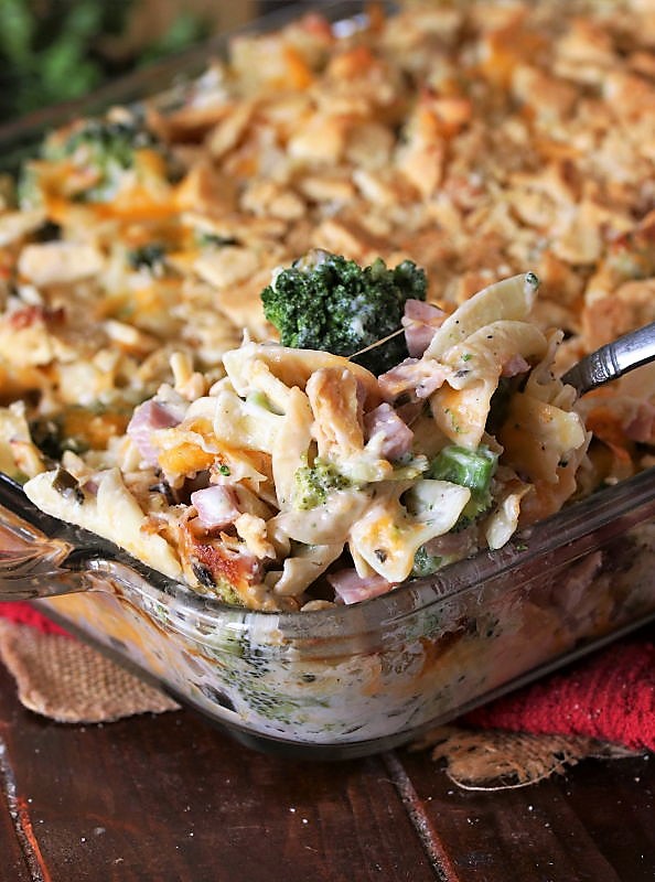 Cheesy Ham & Broccoli Casserole The Kitchen is My Playground