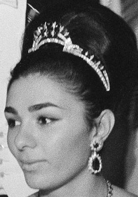 Tiara Mania: Princess Soraya of Iran's Emerald Bead Tiara