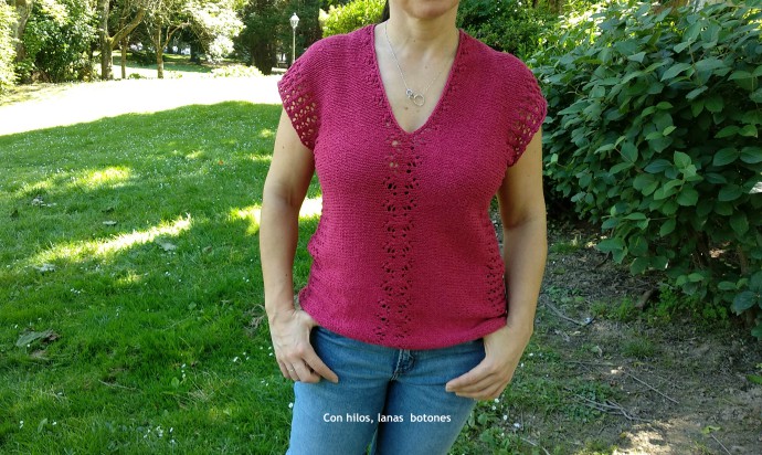 Con hilos, lanas y botones: Aiko Sleeveless Top