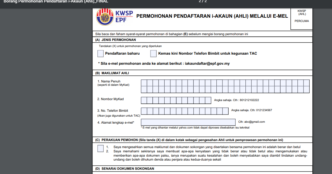 How To Change Tac Number Kwsp Online Wallpaper