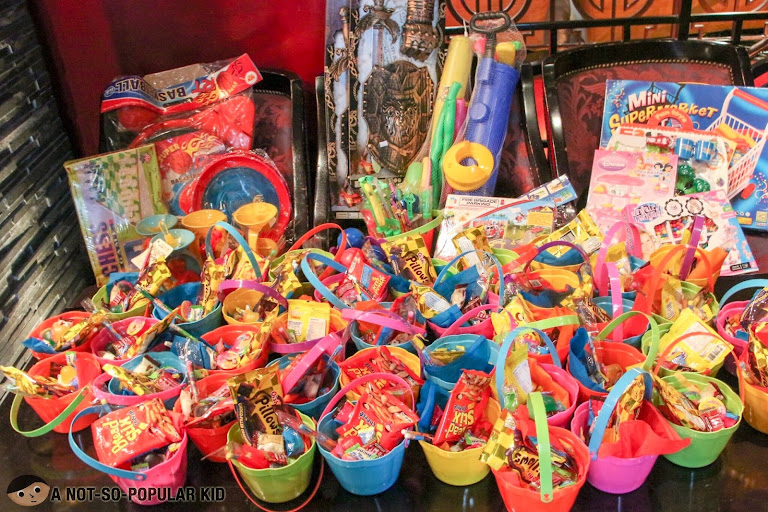 Prizes for the kids during Easter egg hunt - Buddha Bar
