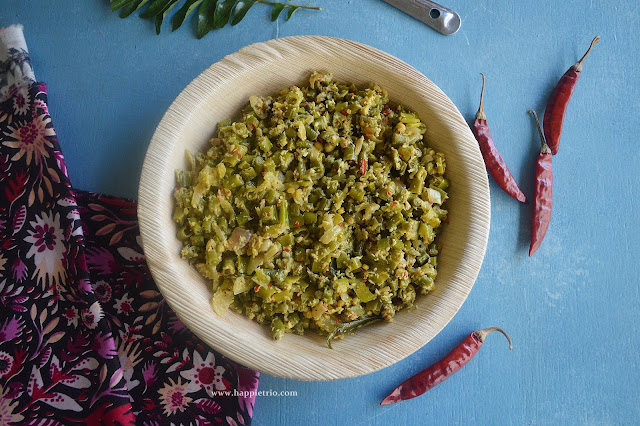  Yard Beans Stir Fry Recipe | Thata payir Poriyal | Karamani Poriyal