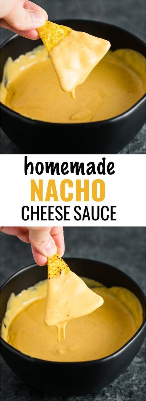 5 Minute Nacho Cheese Sauce - Cooking Recipes