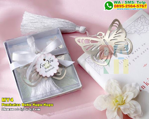 Pembatas Buku Kupu-Kupu