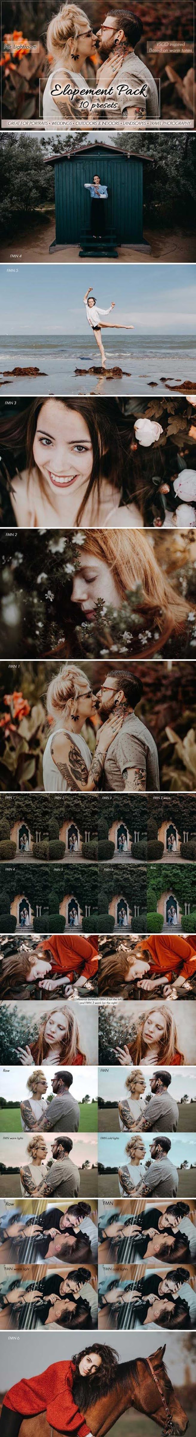 CM - Elopement Preset Pack for Lightroom 2137750 2 tuit6