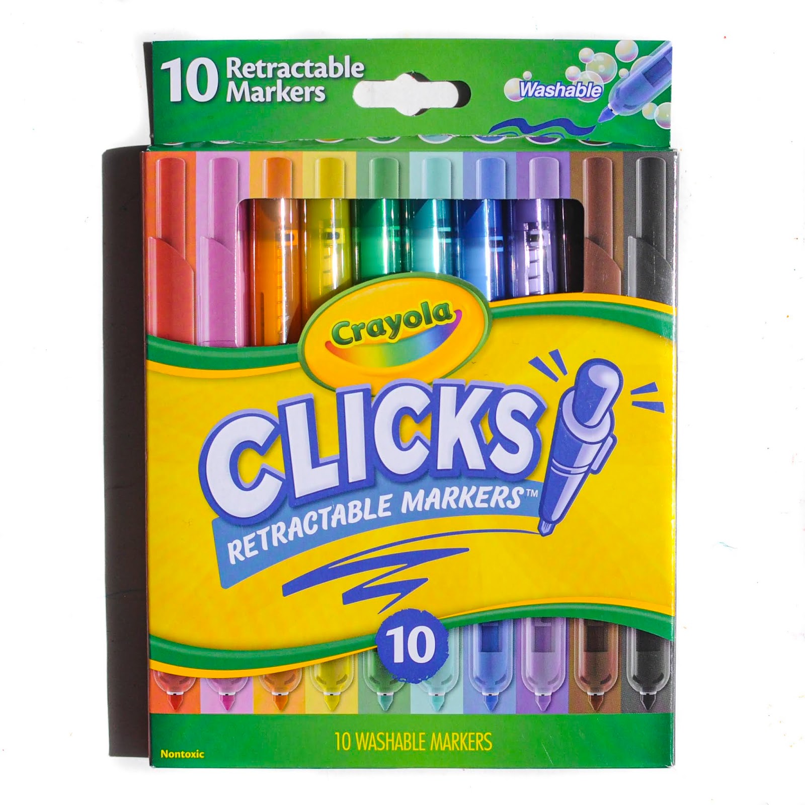 Crayola Clicks Retractable Markers 10 Count
