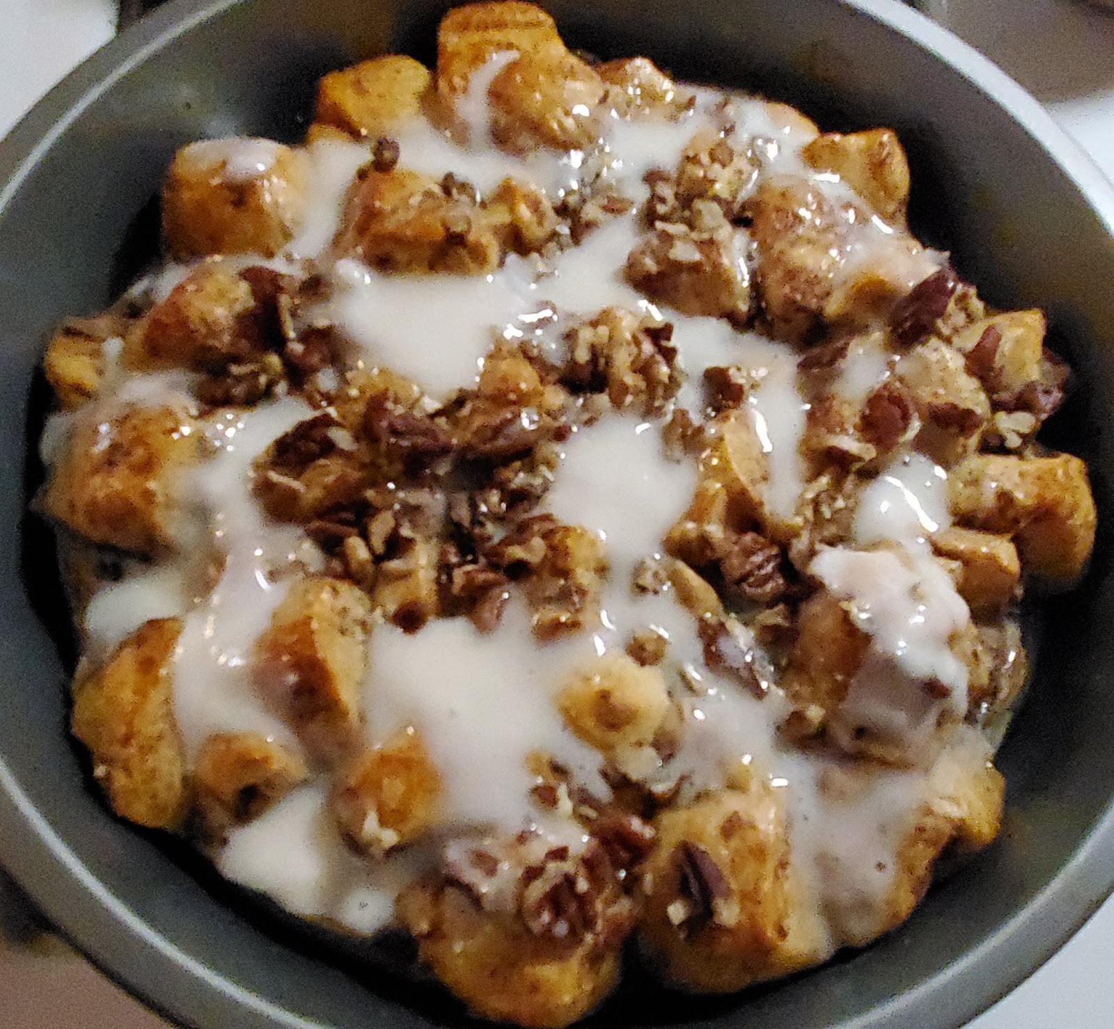 Cinnamon Bun French Toast Casserole