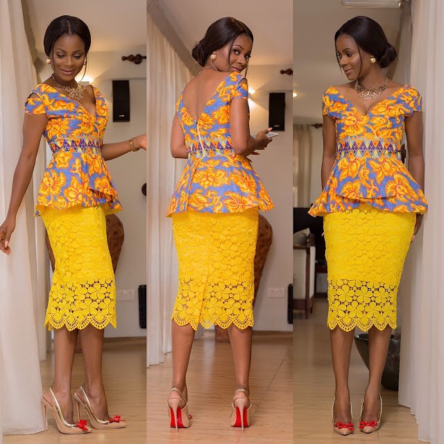 Check Out This Beautiful Skirt and Blouse Design DeZango