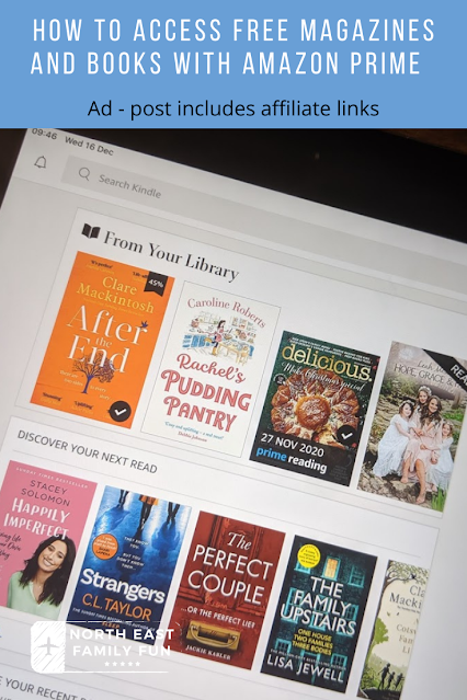 How to access FREE magazines and books with Amazon Prime