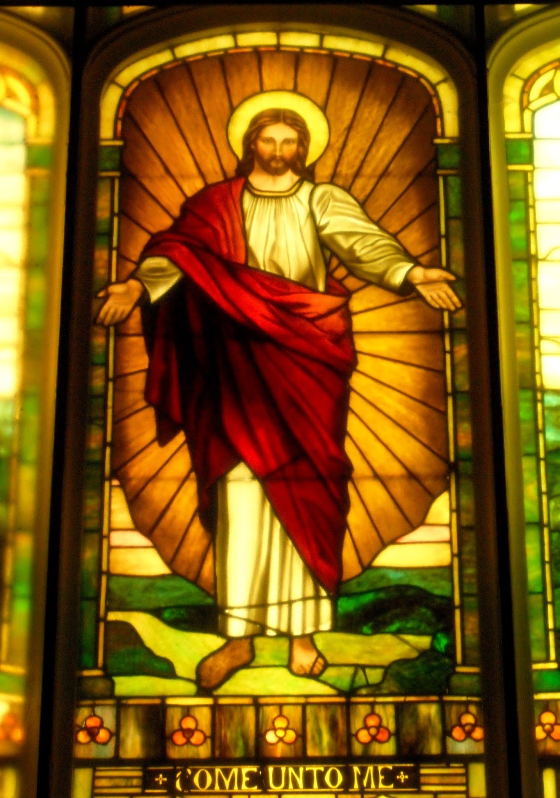 Historic LDS Architecture Latterday Stained Glass Part 5 Common