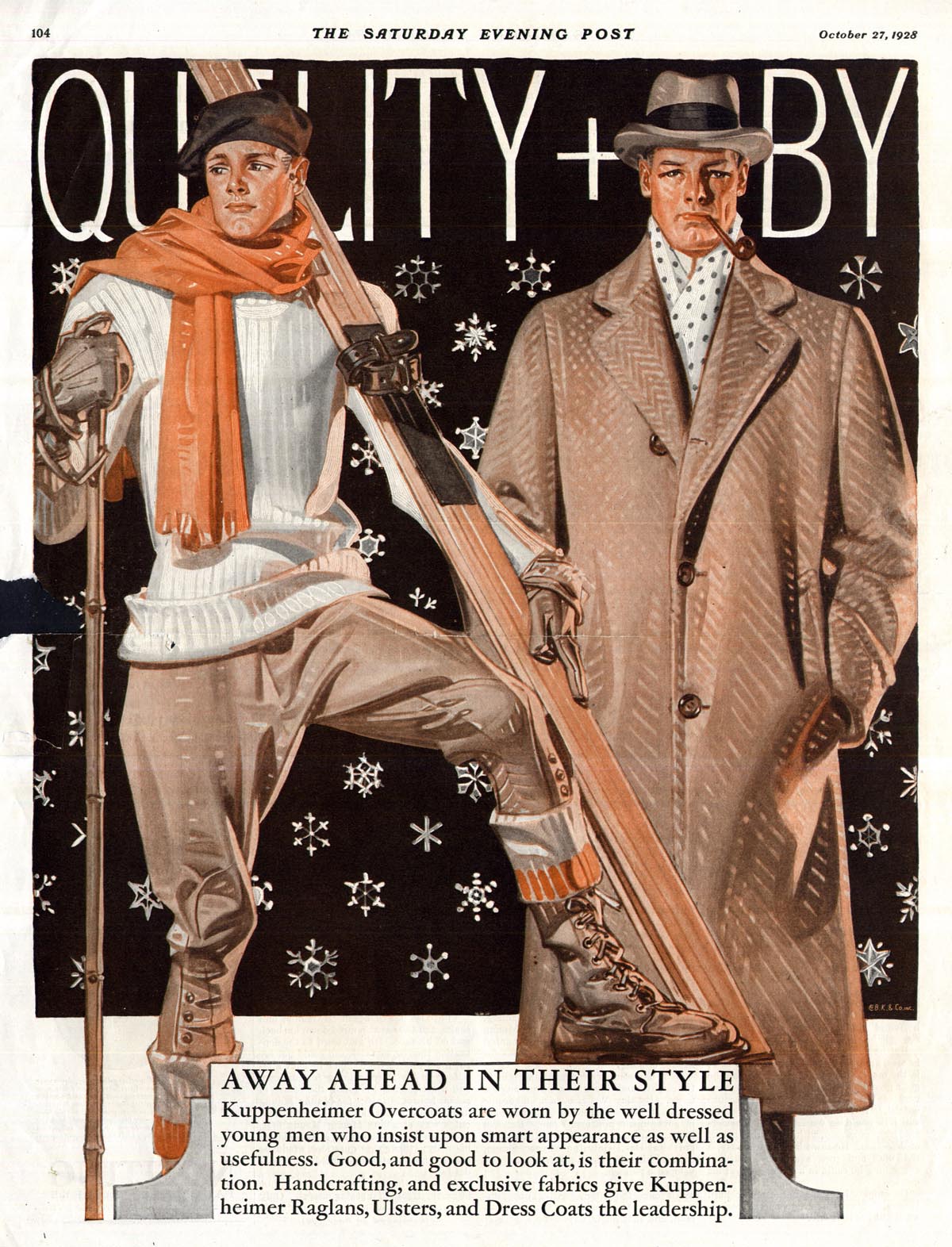 Dressing Like Heroes Vintage Men’s Fashion Ads from the 1920s