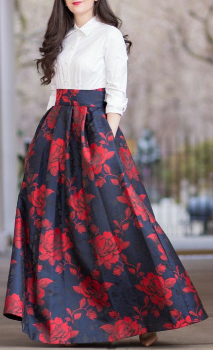 Long skirts designs!!