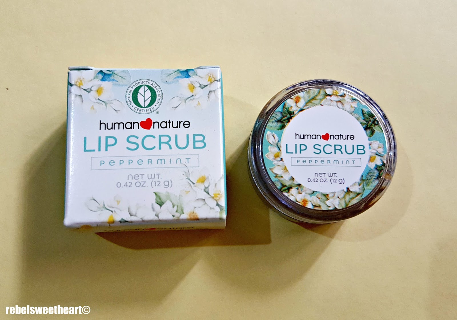 The Rebel Sweetheart. Spotlight Human Heart Nature Natural Lip Scrub.