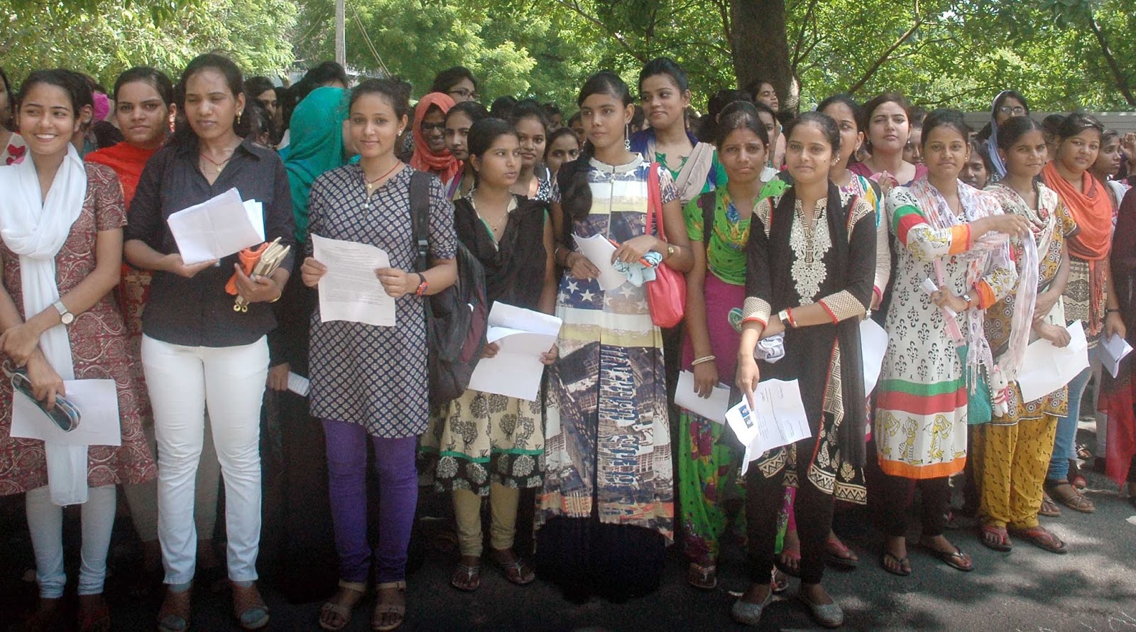 View Patna Hundreds appear in PWC BEd admission test