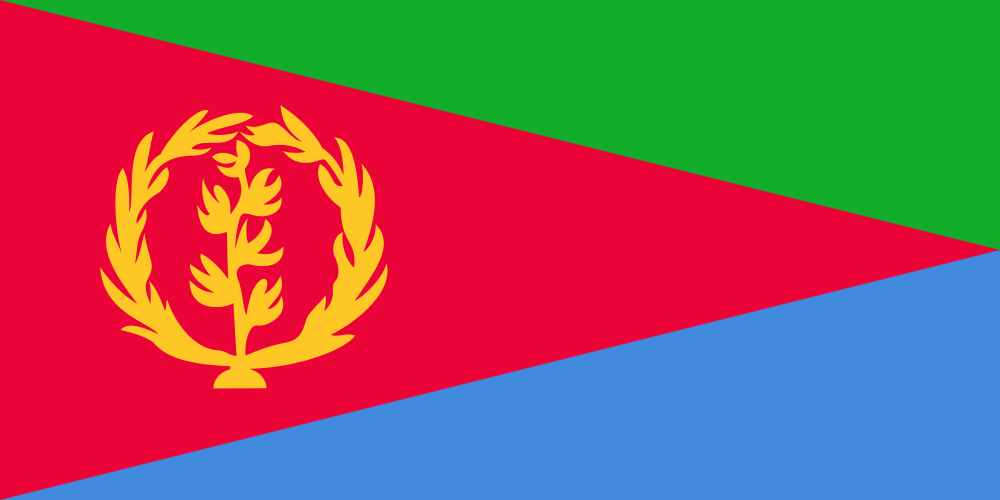 Rode Vlag Met Groene Ster Rode Vlag Met Groene Ster
