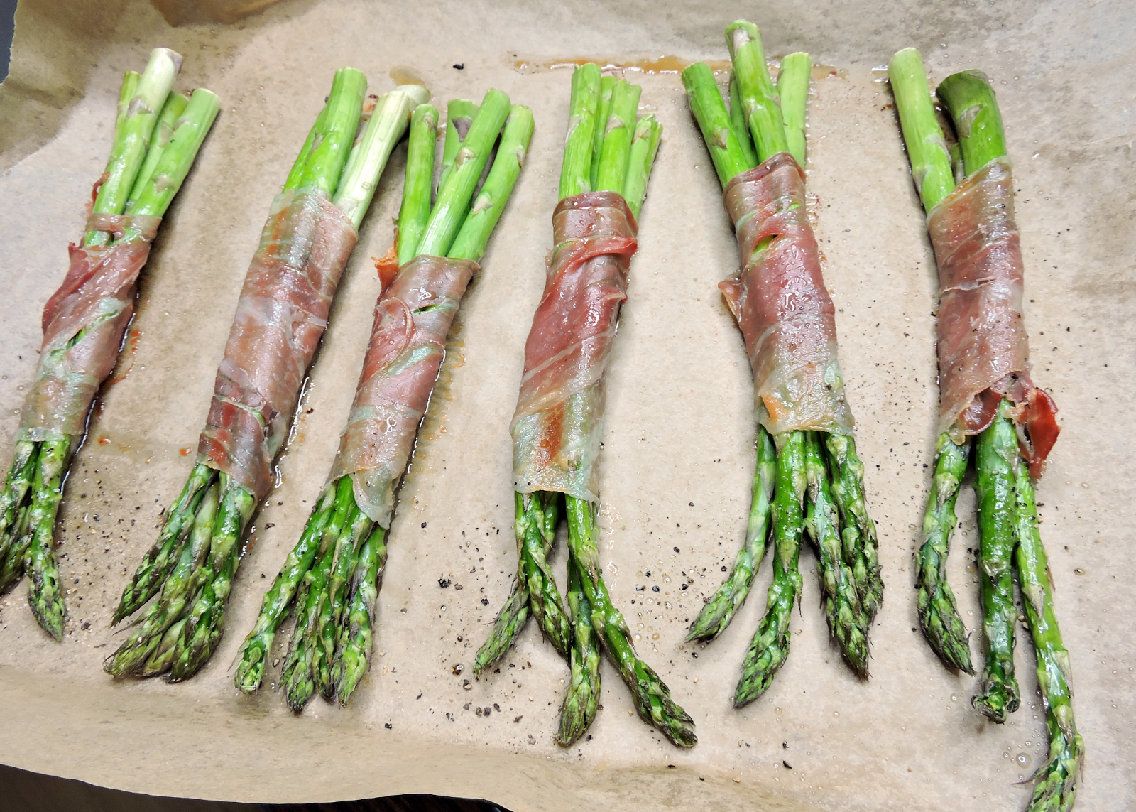 Just Jessie B ProsciuttoWrapped Asparagus