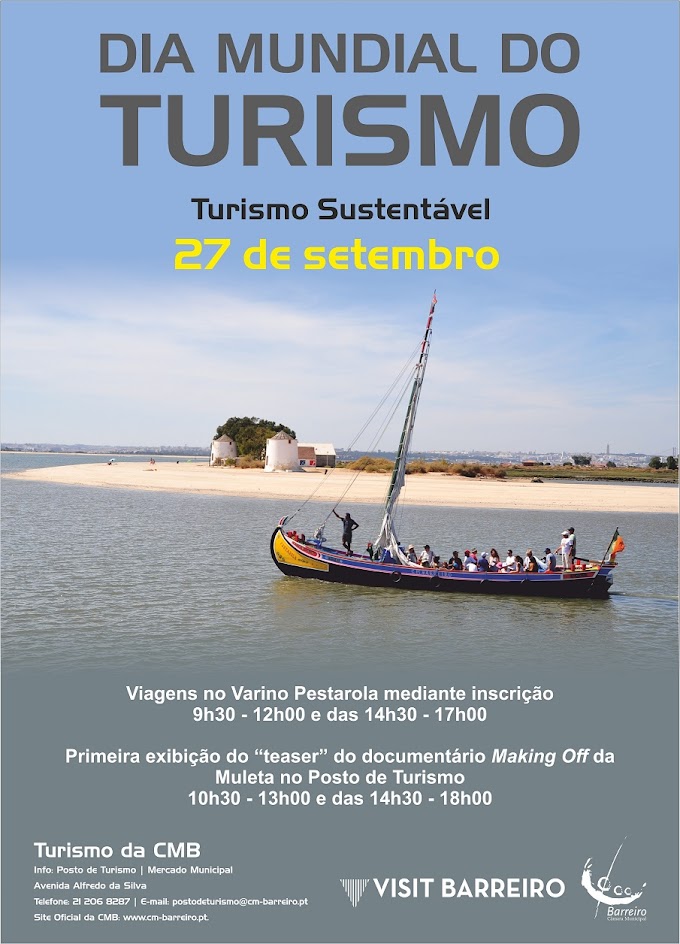 DIA MUNDIAL DO TURISMO NO BARREIRO!