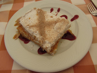 Tarta de Hojaldre relleno de crema pastelera