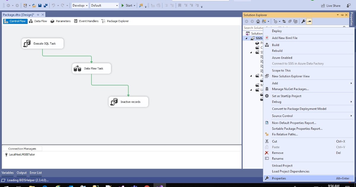 SSIS Project deployment to SSISDB catalog