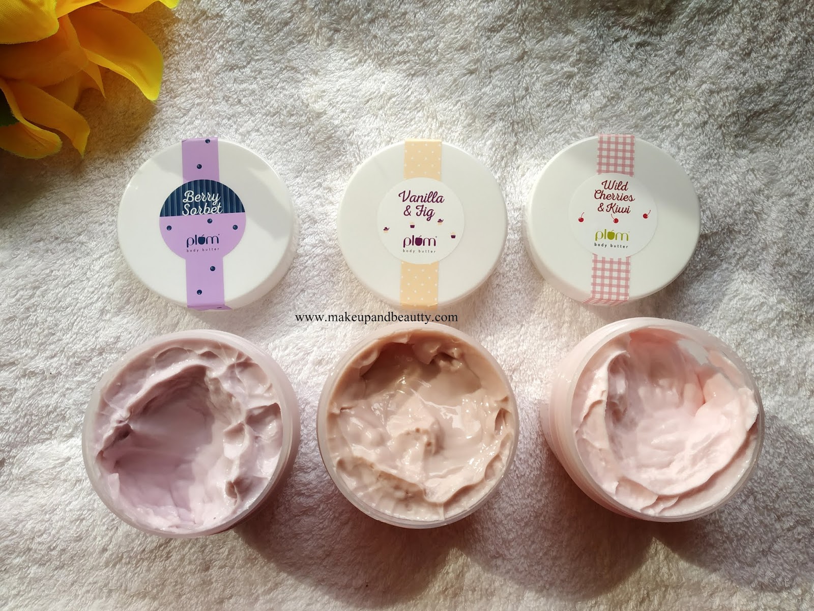Makeup and beauty !!! PLUM GOODNESS WHIPPED BODY BUTTERS