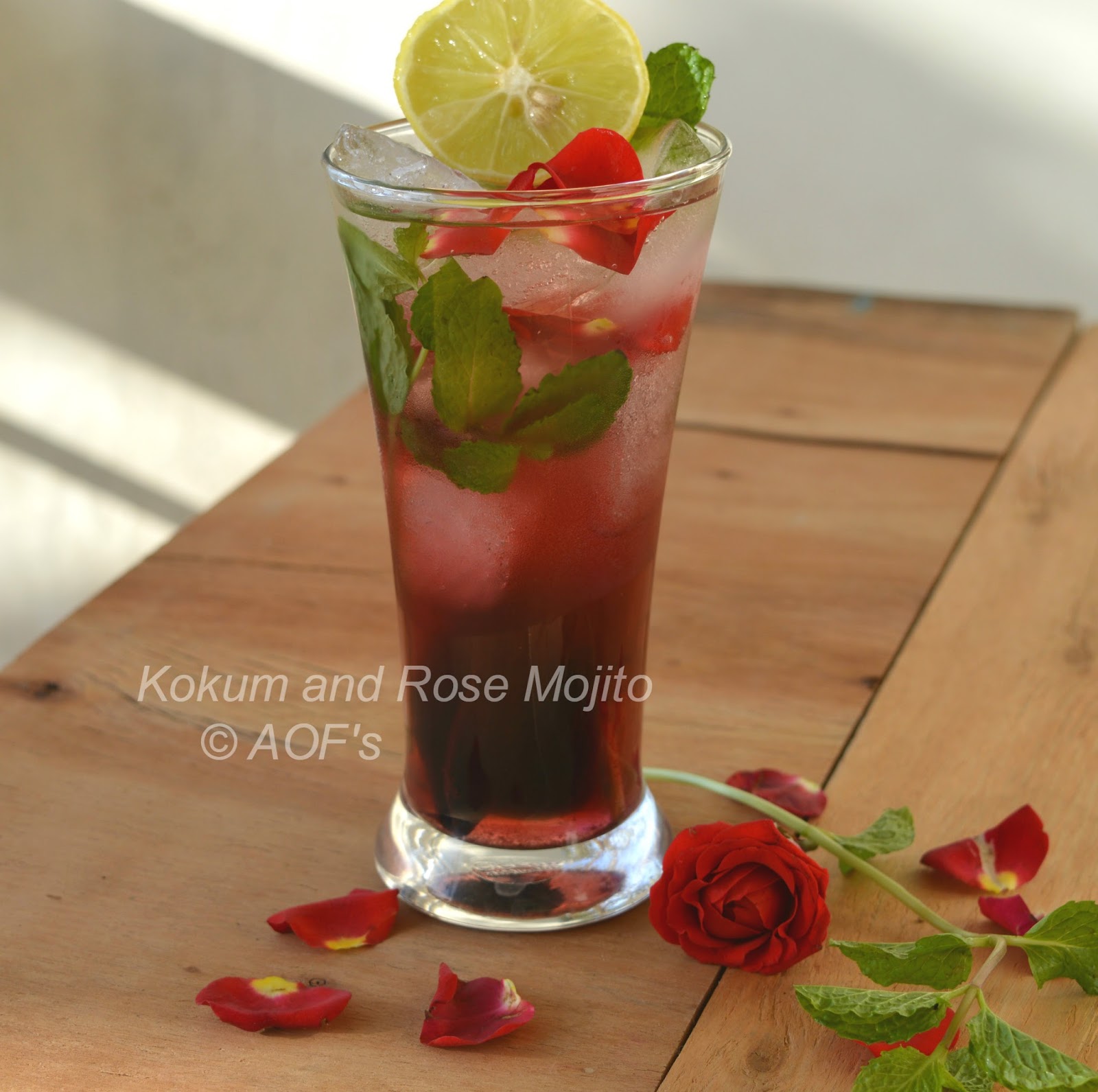 Oriyarasoi The cosmopolitan Odia's Kitchen ! Kokum and Rose Mojito