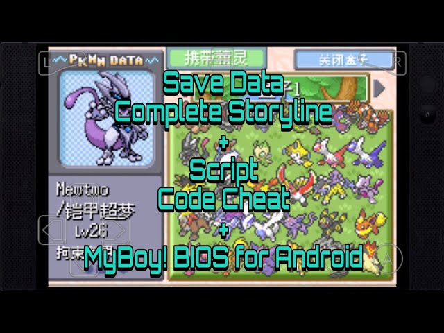 Pokemon Hyper Emerald Ash Version Gba Save File Complete Storyline Bang Khafid