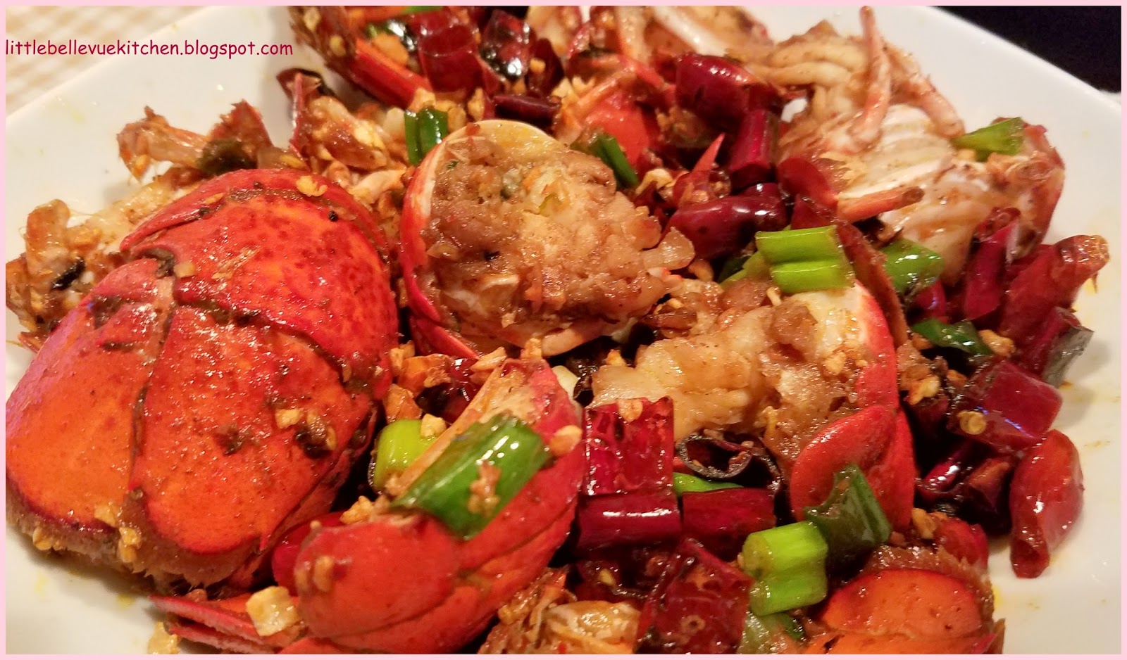 Little Bellevue Kitchen Hong Kong Style Chilli Garlic Lobster Tail