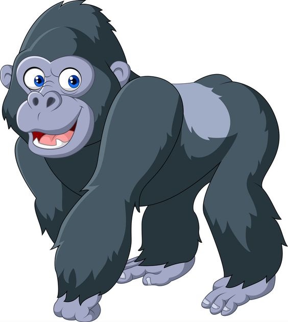 Inspirasi Terbaru 55+ Gambar Animasi Hewan Gorila