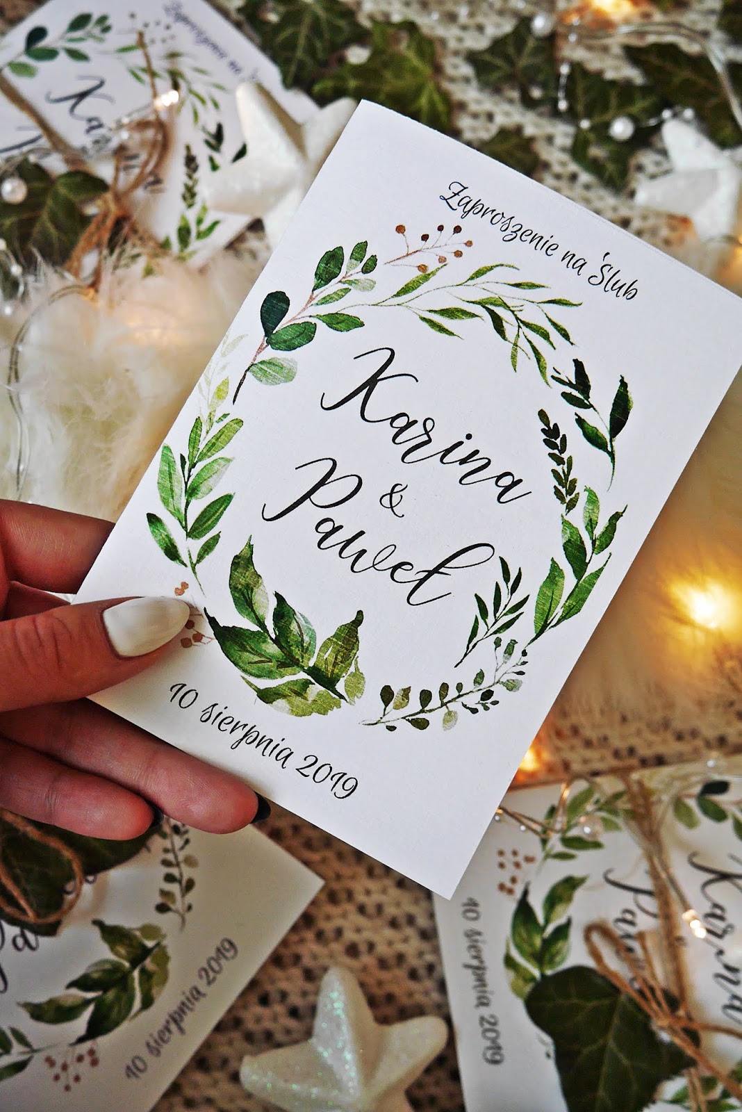 7_zaproszenia_slubne_diy_karyn_blog-Modowy_rustykalne_liscie_zielone_160719 Zaproszenia ślubne DIY Karyn blog modowy rustykalne liście zielone