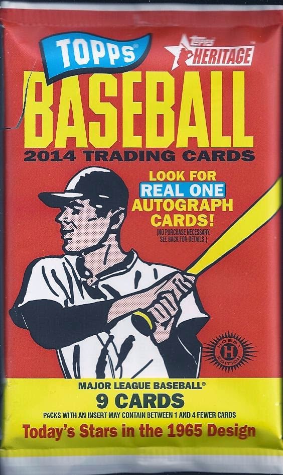 Baseball Card Pack A Day 2014 Topps Heritage