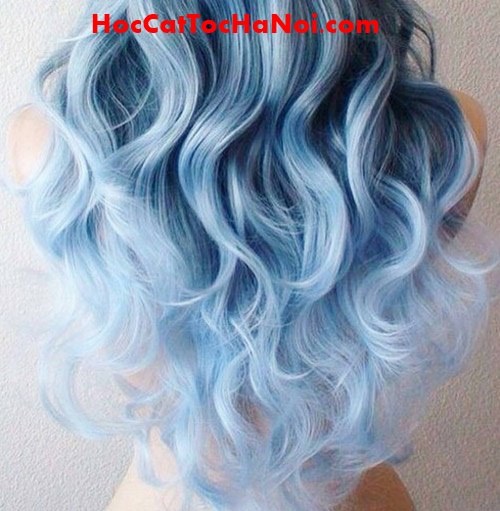 Sức hấp dẫn kỳ lạ từ những mái tóc màu xanh khói - 11