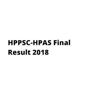 HPPSC-HPAS Final Result 2018