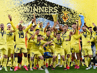 Villarreal defeats Manchester United to win Europa League.