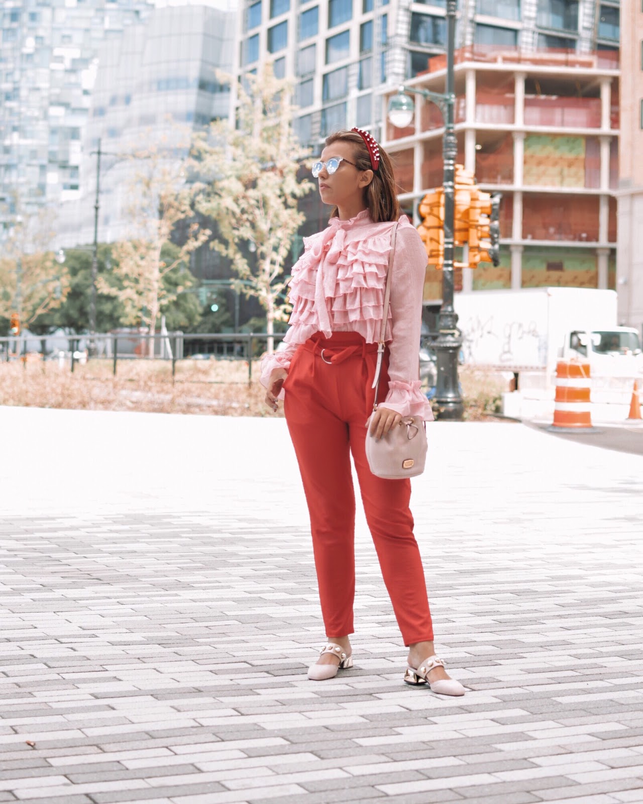 Combinando Rosa y Rojo Para El Otoño - MARIESTILO
