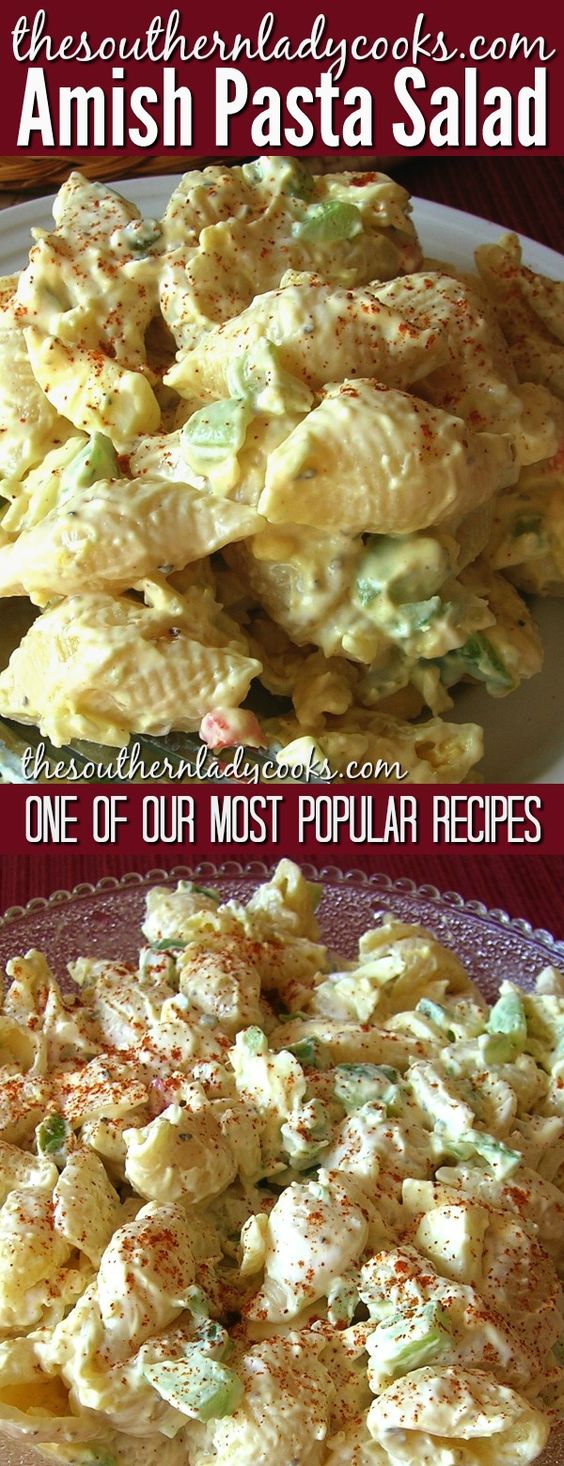 Amish Pasta Salad DoreneHuot