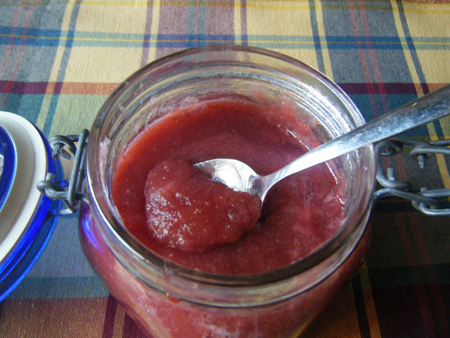 Lady mermelada de fresa